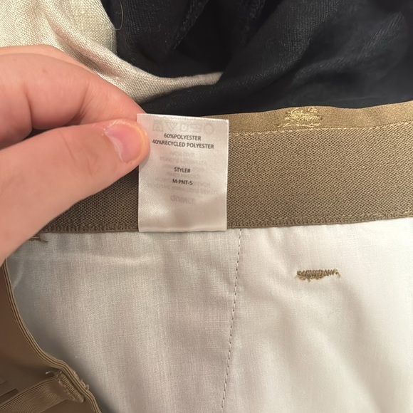 NWT Quince Men's Brown Ultra-Stretch 24/7 Smart Chino Pants Size 36x30 - Picture 3 of 4